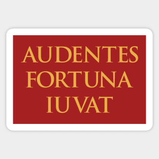 Audentes Fortuna Iuvat Sticker